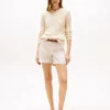 Camisola com malha trançada Camisola com malha trançada