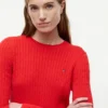 Camisola com malha trançada Camisola com malha trançada