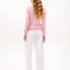 Camisola com malha trançada Camisola com malha trançada