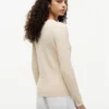 Camisola com malha trançada Camisola com malha trançada