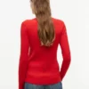 Camisola com malha trançada Camisola com malha trançada