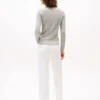 Camisola com malha trançada Camisola com malha trançada