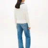 Camisola Cricket com logótipo de folha de louro Camisola Cricket com logótipo de folha de louro