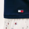 Camisola de dormir com gola em contraste Camisola de dormir com gola em contraste