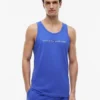 Camisola de dormir sem mangas com logótipo Hilfiger Camisola de dormir sem mangas com logótipo Hilfiger