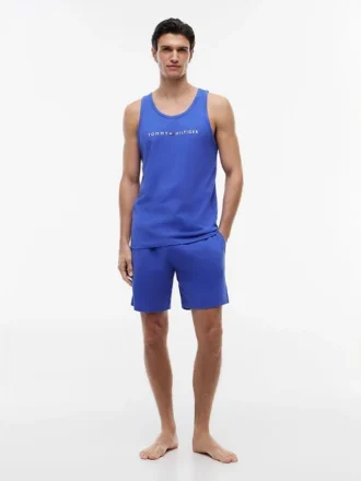 Camisola de dormir sem mangas com logótipo Hilfiger