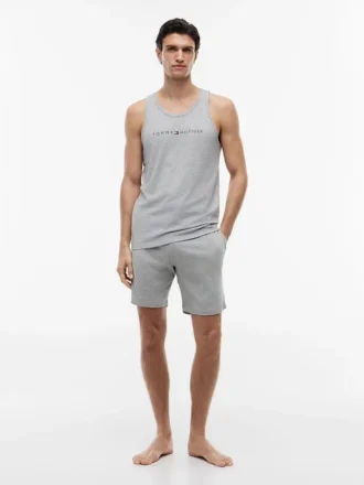Camisola de dormir sem mangas com logótipo Hilfiger