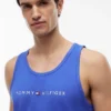 Camisola de dormir sem mangas com logótipo Hilfiger Camisola de dormir sem mangas com logótipo Hilfiger