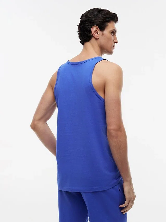 Camisola de dormir sem mangas com logótipo Hilfiger Camisola de dormir sem mangas com logótipo Hilfiger