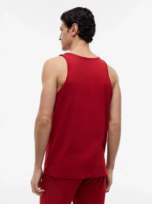 Camisola de dormir sem mangas com logótipo Hilfiger Camisola de dormir sem mangas com logótipo Hilfiger