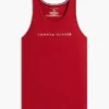 Camisola de dormir sem mangas com logótipo Hilfiger Camisola de dormir sem mangas com logótipo Hilfiger