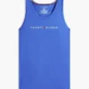 Camisola de dormir sem mangas com logótipo Hilfiger Camisola de dormir sem mangas com logótipo Hilfiger