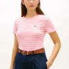 Camisola de gola redonda às riscas Favorite Camisola de gola redonda às riscas Favorite