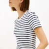 Camisola de gola redonda às riscas Favorite Camisola de gola redonda às riscas Favorite