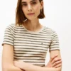 Camisola de gola redonda às riscas Favorite Camisola de gola redonda às riscas Favorite