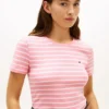 Camisola de gola redonda às riscas Favorite Camisola de gola redonda às riscas Favorite
