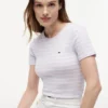 Camisola de gola redonda às riscas Favorite Camisola de gola redonda às riscas Favorite