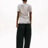 Camisola de gola redonda às riscas Favorite Camisola de gola redonda às riscas Favorite