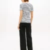 Camisola de gola redonda às riscas Favorite Camisola de gola redonda às riscas Favorite