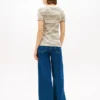 Camisola de gola redonda às riscas Favorite Camisola de gola redonda às riscas Favorite