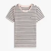 Camisola de gola redonda às riscas Favorite Camisola de gola redonda às riscas Favorite