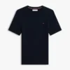 Camisola de malha com tranças de manga curta Camisola de malha com tranças de manga curta