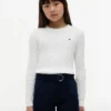 Camisola de malha trançada para criança
