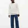 Camisola de malha trançada para criança