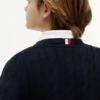 Camisola de malha trançada para criança Camisola de malha trançada para criança