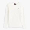 Camisola de malha trançada para criança