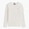 Camisola de malha trançada para criança