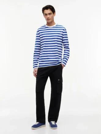 Camisola de manga comprida às riscas Tommy Jeans