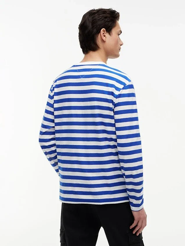 Camisola de manga comprida às riscas Tommy Jeans Camisola de manga comprida às riscas Tommy Jeans