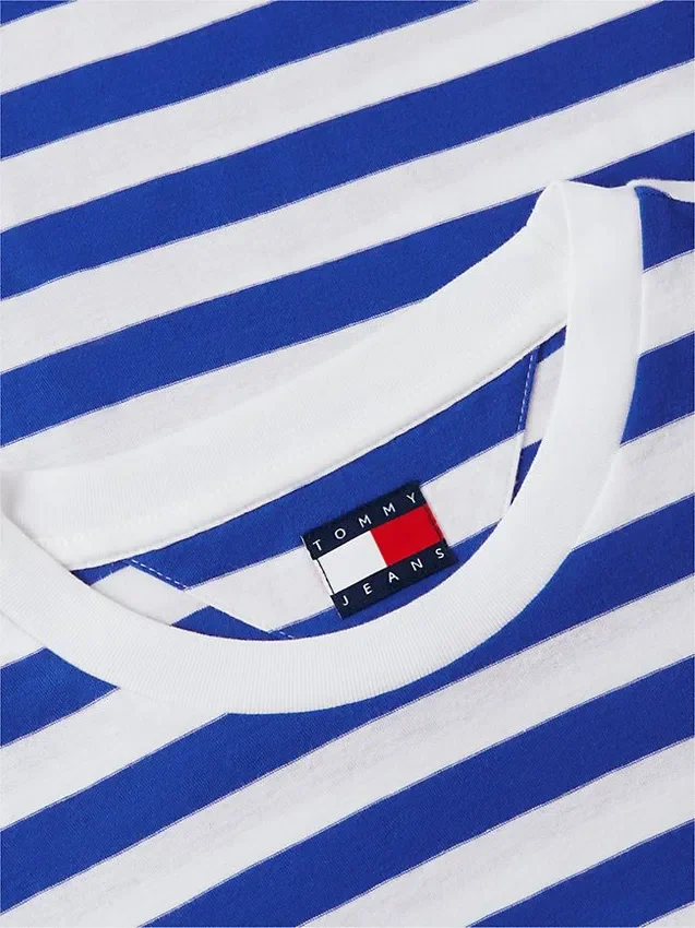 Camisola de manga comprida às riscas Tommy Jeans Camisola de manga comprida às riscas Tommy Jeans