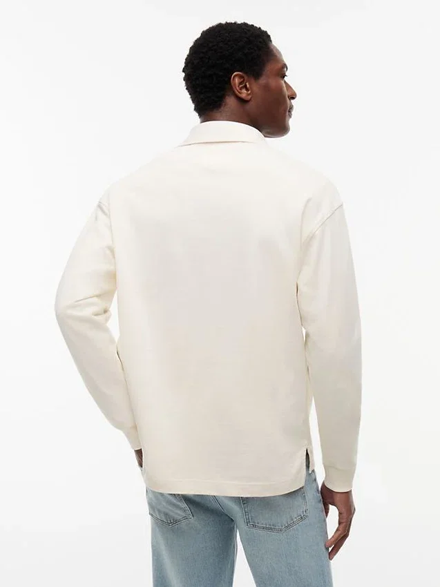 Camisola de râguebi com logótipo de bandeira grande Camisola de râguebi com logótipo de bandeira grande