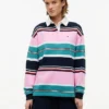 Camisola de rugby Tommy Jeans de corte descontraído Camisola de rugby Tommy Jeans de corte descontraído