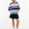 Camisola de rugby Tommy Jeans de corte descontraído Camisola de rugby Tommy Jeans de corte descontraído