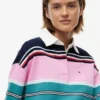 Camisola de rugby Tommy Jeans de corte descontraído Camisola de rugby Tommy Jeans de corte descontraído