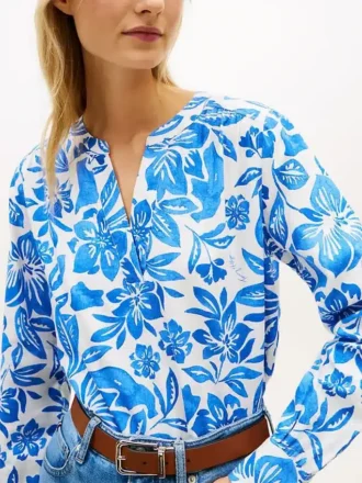 Camisola essencial em mistura de linho