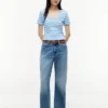 Camisola Favorita com Decote em V às Riscas Camisola Favorita com Decote em V às Riscas