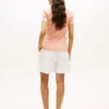 Camisola Favorita com Decote em V às Riscas Camisola Favorita com Decote em V às Riscas