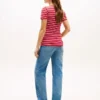Camisola Favorita com Gola em V às Riscas Camisola Favorita com Gola em V às Riscas