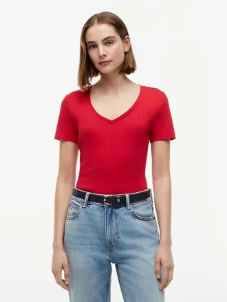 Camisola Favorite com decote em V