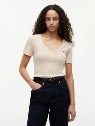 Camisola Favorite com decote em V