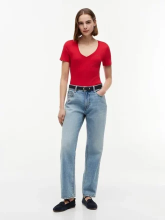 Camisola Favorite com decote em V