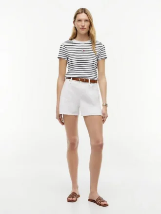 Camisola Favorite com riscas e logótipo Mini Flag