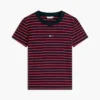 Camisola Favorite com riscas e logótipo Mini Flag Camisola Favorite com riscas e logótipo Mini Flag
