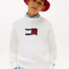 Camisola infantil com logótipo Wavy Flag