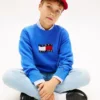 Camisola infantil com logótipo Wavy Flag