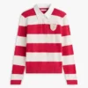 Camisola Polo com Risca de Rugby Camisola Polo com Risca de Rugby